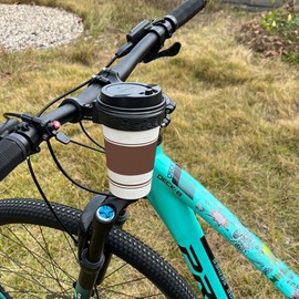 Bottle Holder | Coffee Cup Holder with Aluminum Alloy - Portable Non-Slip Cup Holder Mountain Road Folding Parts Pochy