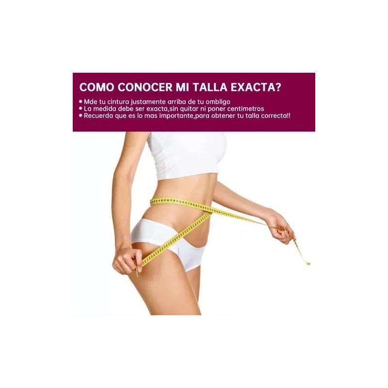 CNZHENGRUI-MXF Faja Reductora De Látex De 4 Hileras Con Broches