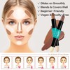 Contour Stick, 2Pcs Dual-Ended Highlighter Makeup Pen & Contouring Stick