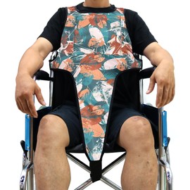 JARCEEVAN Wheelchair Safety Belt Torso Support Vest Patients Cares Safety Harness Chair Waist Lap Strap for Elderly Adjustable Whole Body Safety Belt to Prevent Tilting or Falling Suitable