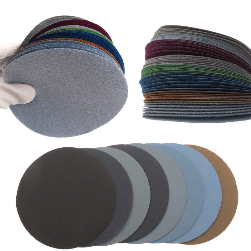 ExcInter Hook and Loop Wet Sanding Disc Grit 1000#,10pcs 3