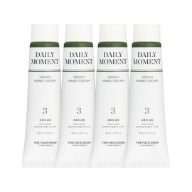 Daily Moment [4ea] 데일리 모먼트 핸드크림 03호 오후의공원 30ml Daily Moment Hand Cream 03 Afternoon Park 30ml