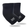 TUFF Double Ply Elbow Sleeves All Black (pair) - Size: