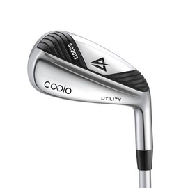 COOLO Golf Driving Iron for Average Golfers, Individual 1/2/3/4 Utility Iron, Men Right&Left Handed.(4# 23°, Right)