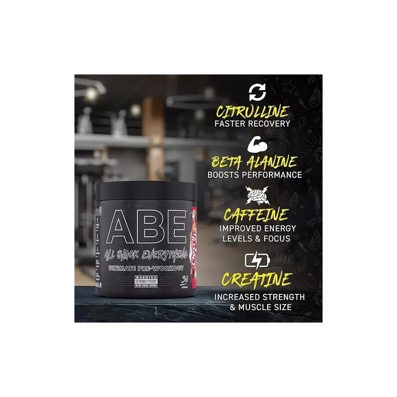 An Abe Ultimate Pre-workout Pre-entreno 30 Servs Sabor Sour Gummy