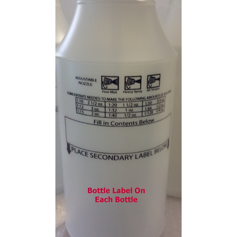 Spray Bottles with Large Top for Easy Filling, Reusable, 32oz,