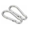 Estuchelandia Bandola Gancho Mosqueton Aluminio Camping Llavero 2 Piezas