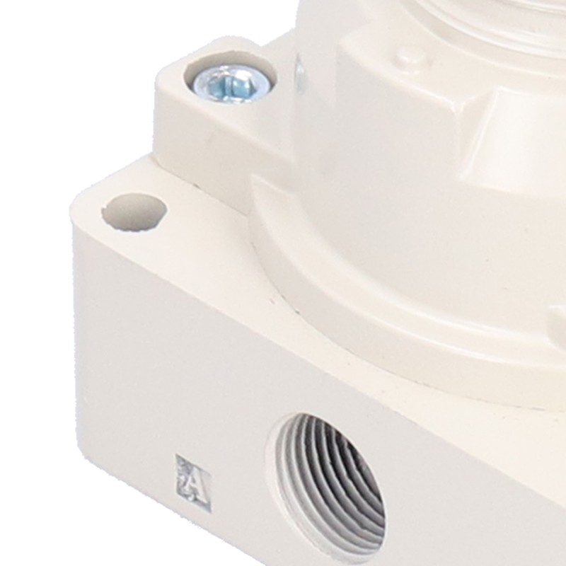 Air Hand Valve Pneumatic Rotary Lever Flow Control 3 Position