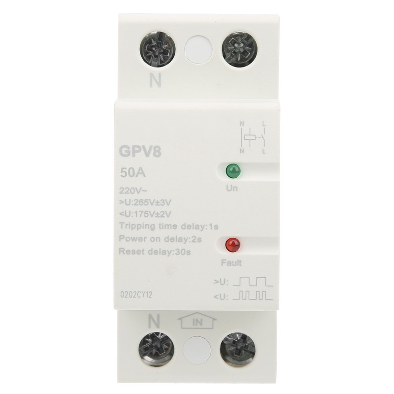 Voltage Protector GPV82pD Surge Protective Device Automatic Reset with LED