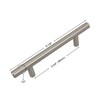 GlideRite Hardware 6001-96-STST-1 3.75 inch Cc Stainless Steel 6.125 inch
