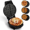 Mini Waffles Maker with 6 Removable Plates, 3 in 1