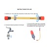Garden Water Hose Nozzle Sprayer Connector Kit Household Car Washing