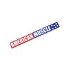 American Muscle 3 Color Windshield Banner Decal Sticker 23"