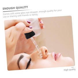 PACKOVE 10Sets Leak Essential Oil Bottle Covers with Eye Droppers for Crafts DIY Projects and Classroom Use Durable and Reusable for Bottles