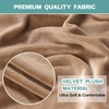 Turquoize Velvet Sofa Slipcover Stretch Extra Large Couch Covers for
