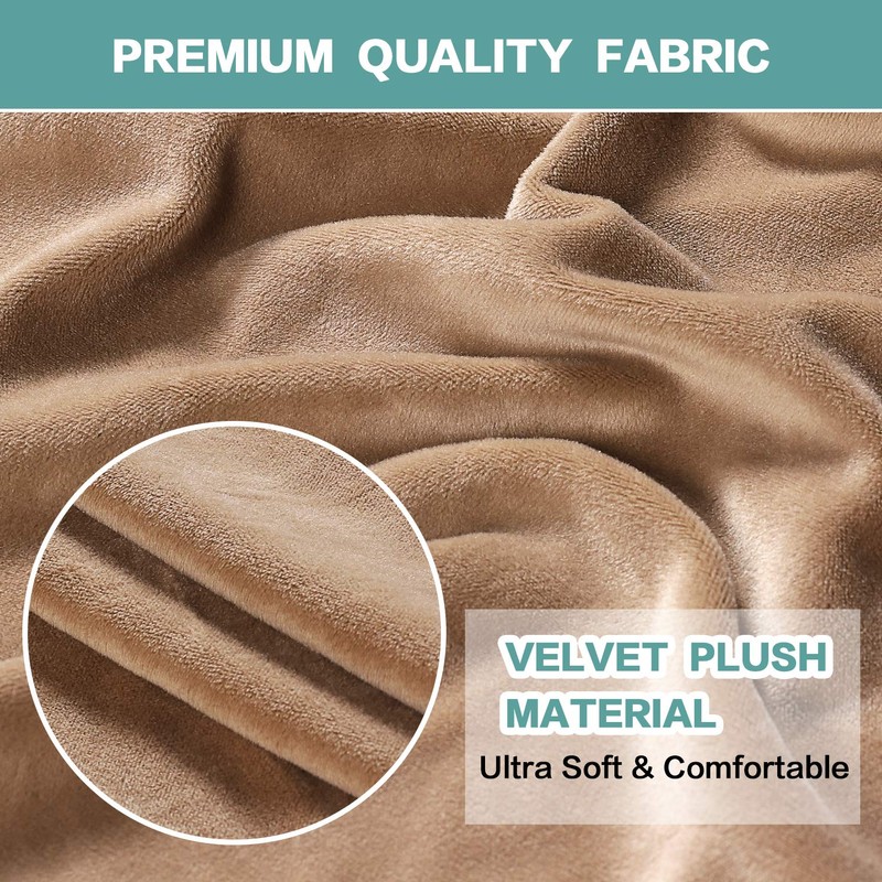 Turquoize Velvet Sofa Slipcover Stretch Extra Large Couch Covers for