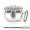 Secure Lock Clear Case Compatible with Bose Ultra Open Earbuds