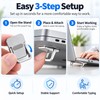Mini Laptop Stand for Desk – 2-Piece Aluminum Alloy &