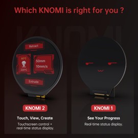 BIGTREETECH KNOMI 2 1.28in Upgrade Touch Screen for Voron Stealthburner(Not for A1/P1/X1) Toolhead LCD Display Screen Support Klipper Compatible with EBB SB2209/SB2240 CAN