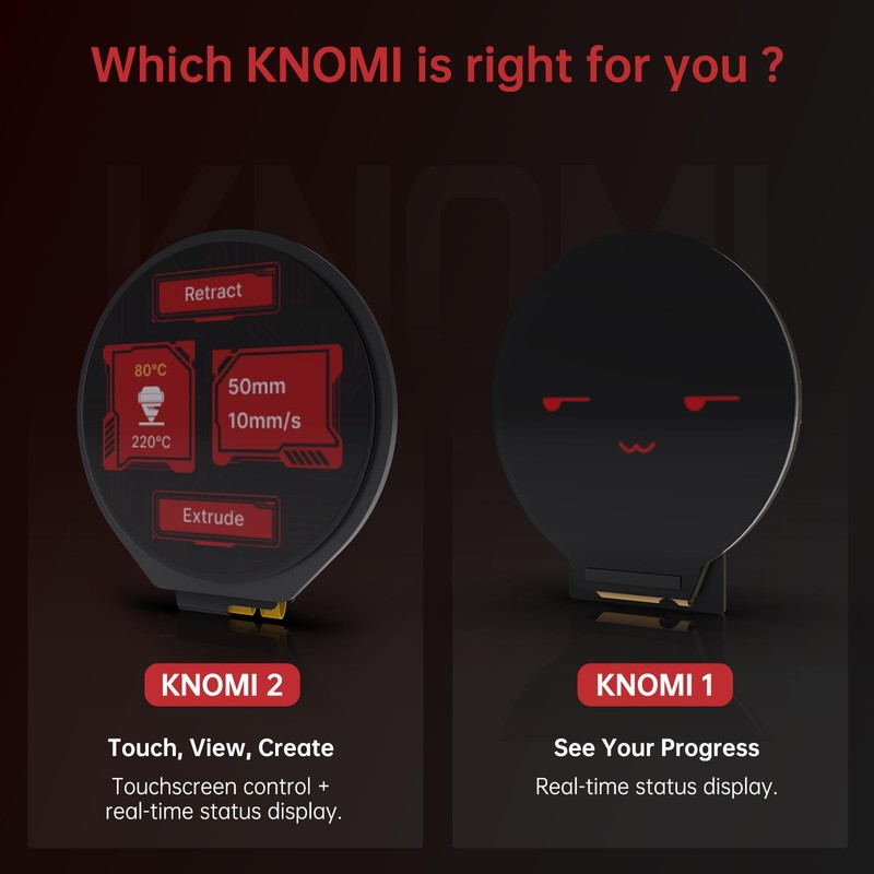 BIGTREETECH KNOMI 2 1.28in Upgrade Touch Screen for Voron Stealthburner(Not