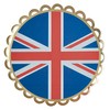 Ginger Ray Union Jack Coronation Party Paper Plates - 8