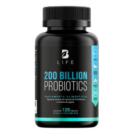 200 Billones De Probióticos 120 Cápsulas Con 11 Cepas B Life