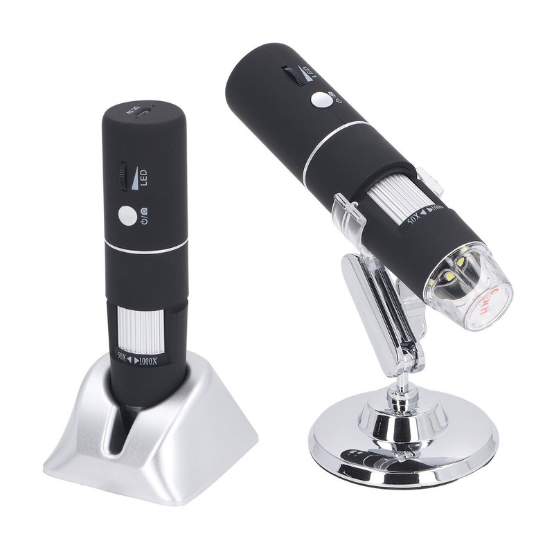 Wireless Digital Microscope 50 to 1000X 2MP HD WiFi Portable