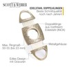 Scott & Webber® - Cigar cutter with double blade made