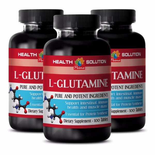 HEALTH SOLUTION USA Post-workout recovery - L-GLUTAMINE 500MG - immune