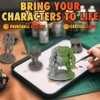 Path Gaming 50 Unique Miniatures Fantasy Tabletop RPG Figures for