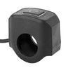 Motorcycle Handlebar Switch, 22mm 7/8 Inch Handlebar Headlight Control Push