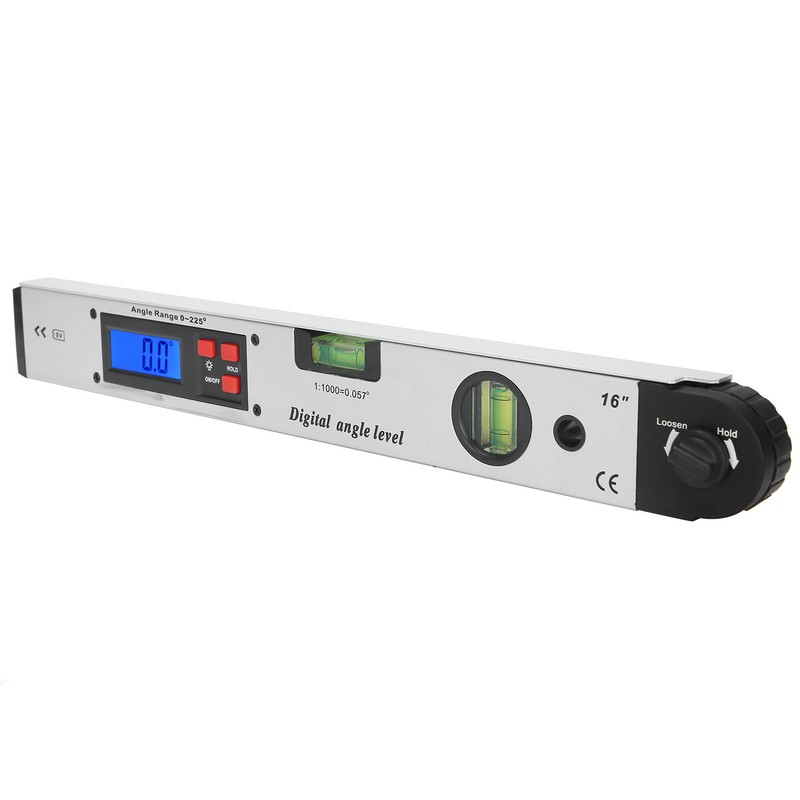 Angle Level 0‑225° LCD Backlight Digital Goniometer with Horizontal Vertical