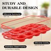AOTASO 3 Pcs Silicone Baking Pan Set - Including 1
