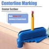 Mesee 2-Piece Center Scriber Set - Line Scribe Marking Tool