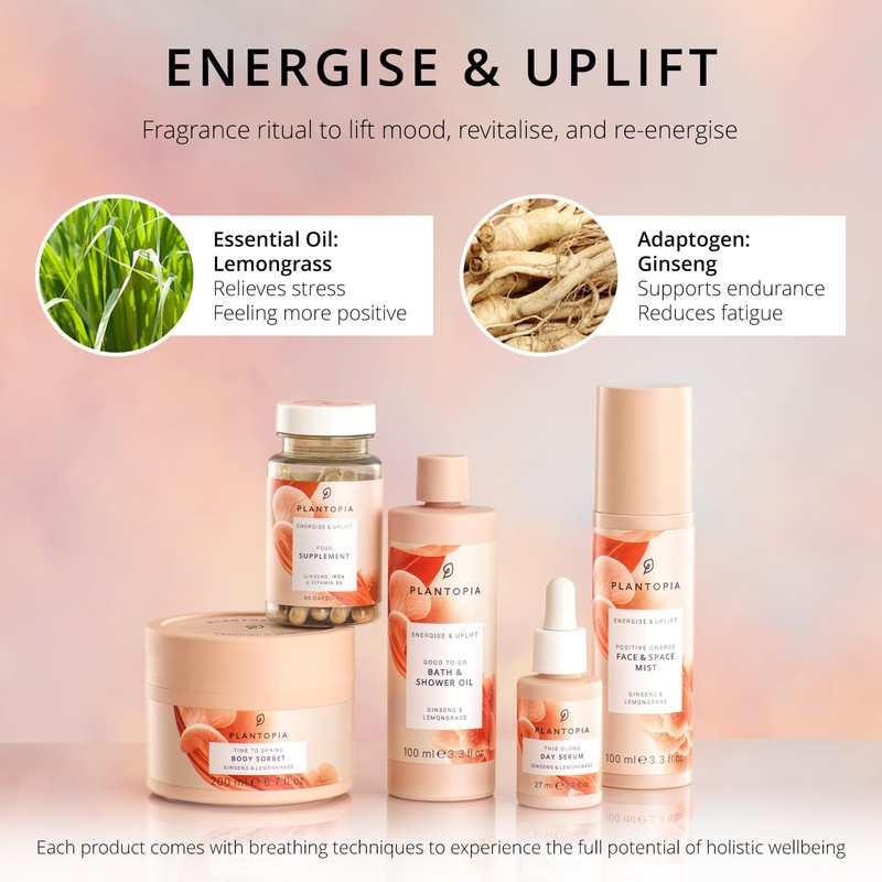 Plantopia Time to Spring Body Sorbet, 200 ml - Energising