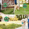 Faittoo No Peeing No Pooping Dog Sign with 36" Stake