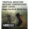 LEGEND Compression Tactical Socks | Warm Weather Mid-Calf Boot Socks