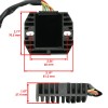 For Honda Stator & Regulator Rectifier for Honda TRX300EX Sportrax