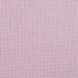 KCS 19" x 28"(48cmx72cm) 18CT Counted Cotton Aida Cloth Cross Stitch Fabric (Pink)
