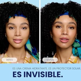 Biore UV Aqua Rich - Hidratante facial diario con SPF 50 | Protector solar e imprimación sin aceite para maquillaje con ácido hialurónico, sin yeso bl