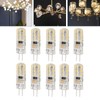10pcs G4 LED Bulb Double Feet Base 1.5W AC110V 110LM