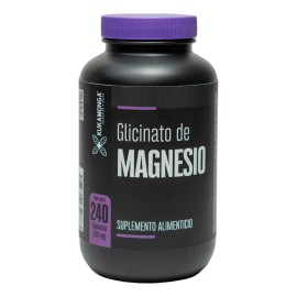 Glicinato de Magnesio con Vitaminas  240 Cpsulas  Apoya Msculos, Nervios y Huesos  Contribuye a la Reduccin de Cansancio y Fatiga  Favorece el Sueo...