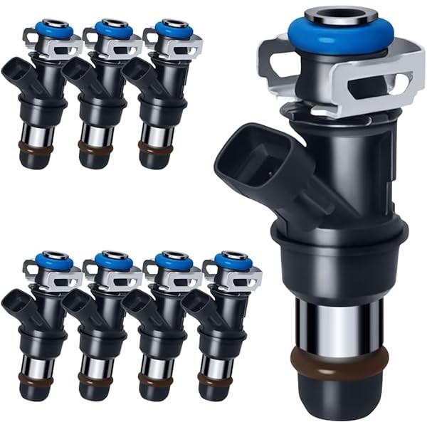 Upgraded 4 Holes Gas Fuel Injectors Fit For GMC: Yukon