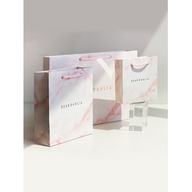Pink gift bag / 핑크 기프트 백