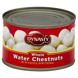 Dynasty Water Chestnut Whole 8 oz (Pack of 12)