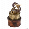 US HANDICRAFTS Vintage Compass Navigational Instrument - Marine Sundial Compass