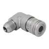 90 Degree Flat Face Hydraulic Quick Connect Coupler Set, 3/4″