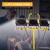 30000 Lumen Work Lights with Stand, 300W Three Head LED