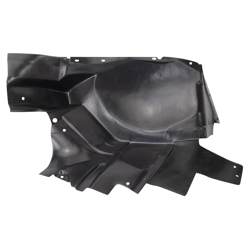 TRQ Front Right Forward Inner Fender Liner Black Passenger Side