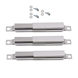 Hiorucet BBQ Carryover Tube Replacement for Master Chef G45308, G45311, G45301, G45303, G45309 Grill Models. Universal Adjustable Crossover Tubes, 3-Pack.